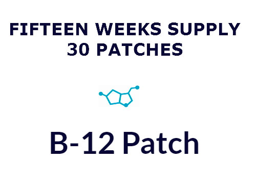 30 B12 patches - 15 weeks